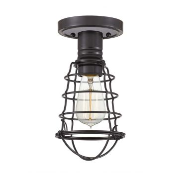 Quoizel Mixon QZ-MIXON-SF-PN Plafondlamp 1x60W/E27
