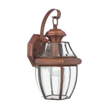 Quoizel NEWBUDY QZ-NEWBURY2-M-AC Wandlamp 1x60W/E27 IP44