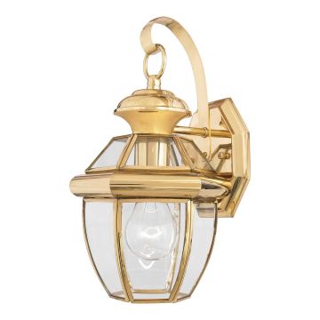 Quoizel NEWBURY QZ-NEWBURY2-S-PB Wandlamp 1x150W/E27 IP44