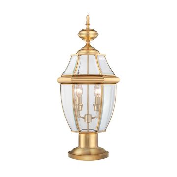 Quoizel NEWBURY QZ-NEWBURY3-L-PB Vloerlamp 2x60W/E14 IP44