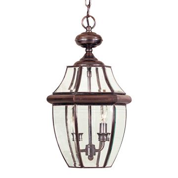 Quoizel NEWBURY QZ-NEWBURY8-L-AC Hanglamp 2x60W/E14 IP44