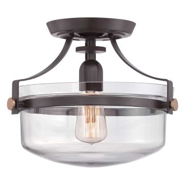 Quoizel PENN STATION QZ-PENN-STATION-F-WT Plafondlamp 1x60W/E27