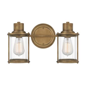 Quoizel Riggs QZ-RIGGS2-BATH-WS Wandlamp 2x40W/E27 IP44