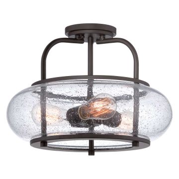 Quoizel TRILOGY QZ-TRILOGY-SF-M Plafondlamp 3x60W/E27