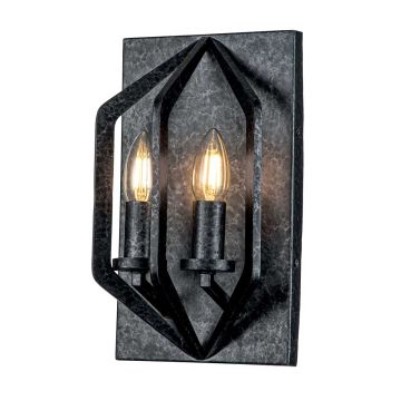 Quoizel Vanguard QZ-VANGUARD2-OK Wandlamp 2x40W/E14