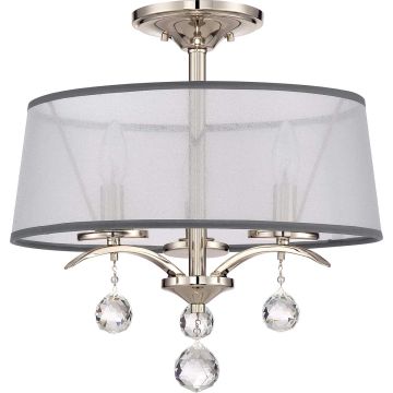 Quoizel WHITNEY QZ-WHITNEY-SF Plafondlamp 3x40W/E14