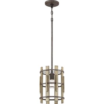 Quoizel WOOD HOLLOW QZ-WOOD-HOLLOW-MP Hanglamp 1x100W/E14