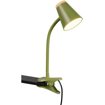 Trio PONGO R25831115 Bureaulamp met clip 1x4.5w/led 3000k 500lm ip20
