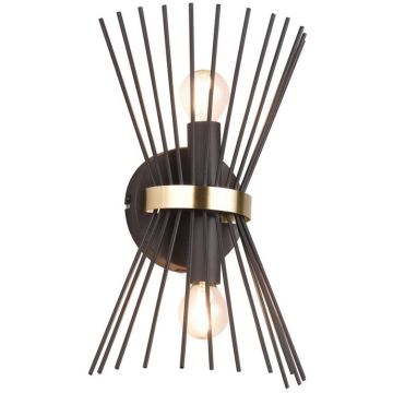Trio ROD R21532080 Wandlamp 2x40w/e14 ip20