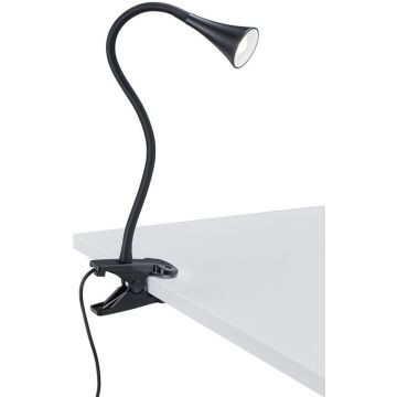 Trio VIPER R22398102 Bureaulamp met clip 1x3w/led 3000k 260lm ip20