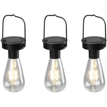 Trio CAMPUS R35146132 Zonne-energielamp 3x1w/led ip44