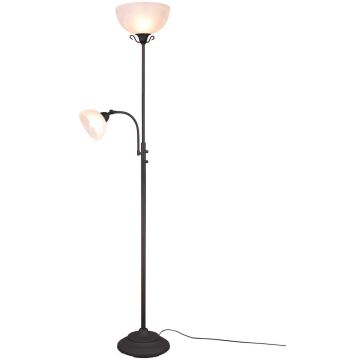 Trio COUNTRY R46322024 Staande lamp 1x100w/e27+1xe14 ip20