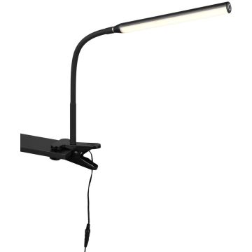Trio NEVADA R57941132 Bureaulamp met clip 1x5w/led 3000+4000+5000k 600lm ip20