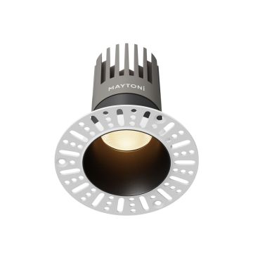 Maytoni Dip DL122-15W-3K-TRS-B Inbouwspot 1x15W/LED 3000K 1550lm IP20