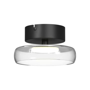 Maytoni Float MOD498CL-L13BK Plafondlamp 1x13W/LED 3000K 800lm IP20