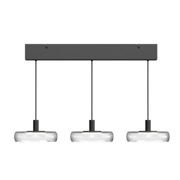 Maytoni Float MOD498PL-L25BK Hanglamp 3x25W/LED 3000K 2000lm IP20