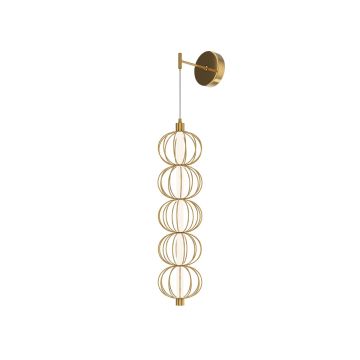 Maytoni Golden Cage MOD216WL-L10G3K Wandlamp 1x17W/LED 3000K 1100lm IP20