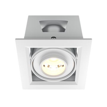 Maytoni Metal Modern DL093-01-10W3K-W Inbouwspot 1x10W/LED 3000K 750lm IP20