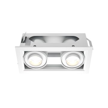 Maytoni Metal Modern DL093-02-10W3K-W Inbouwspot 1x20W/LED 3000K 1450lm IP20