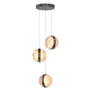 Maytoni Misterio MOD379PL-L17B2.7K Hanglamp 3x15W/LED 2700K 2000lm IP20