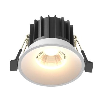 Maytoni Round DL058-12W3K-W Inbouwspot 1x12W/LED 3000K 920lm IP20