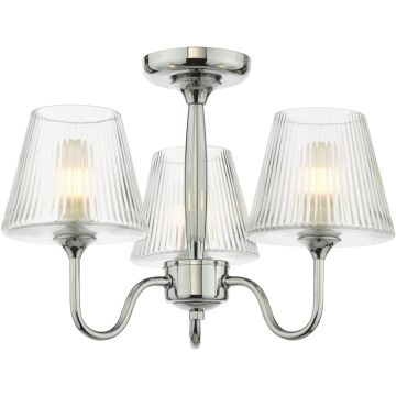 Dar Lighting Rimaz RIM5350 Plafondlamp 3x5w/G9 IP44