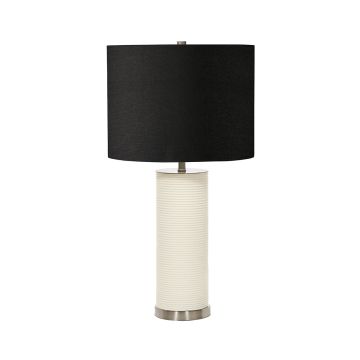 Elstead Lighting Ripple RIPPLE-TL-WHT-B Tafellamp 1x60W/E27