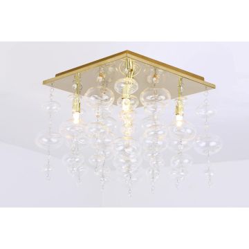 Zuma Line ELLI RLX92175-5GC Plafondlamp 5x40W/G9 IP20