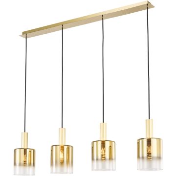 Dar Lighting Savannah SAV0435 Hanglamp 4x40w/E27