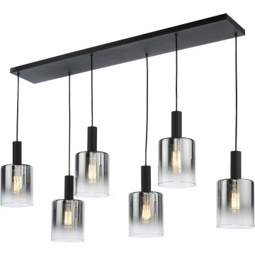 Dar Lighting Savannah SAV0622 Hanglamp 6x40w/e27