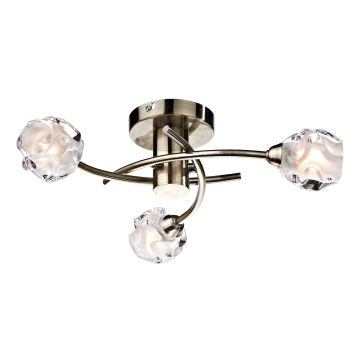 Dar Lighting SEATTLE SEA5375 Plafondlamp 3x40W/G9 IP20