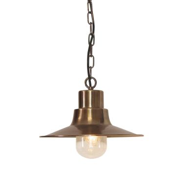 Elstead Lighting SHELDON SHELDON-CH-BR Hanglamp 1x60W/E27 IP44