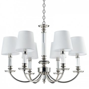 Cosmolight SIENA P06308WH NI Kroonluchter 6x40W/E14 IP20
