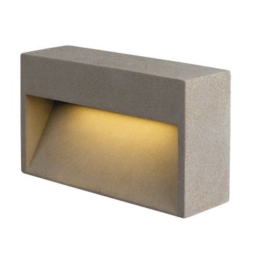 SLV CONCRETO 1006405 Wandlamp 1x12W/LED 3000K 470lm IP65