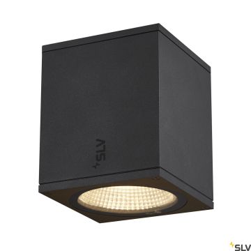 SLV ENOLA SQUARE 1003421 Plafondlamp 1x11W/LED 3000/4000K 960LM IP65