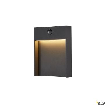 SLV FLATT 1002954 Wandlamp 1x16W/LED 3000/4000K 600LM IP54