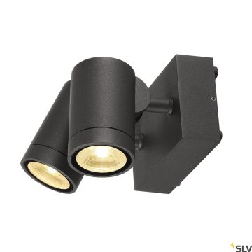 SLV HELIA 233255 Wandlamp 2x13W/LED 3000K 880LM IP65