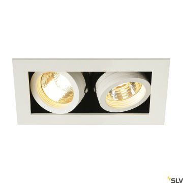 SLV KADUX 115521 Inbouwspot 2x50W/GU10 IP20
