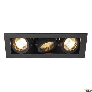 SLV KADUX 115530 Inbouwspot 3x50W/GU10 IP20