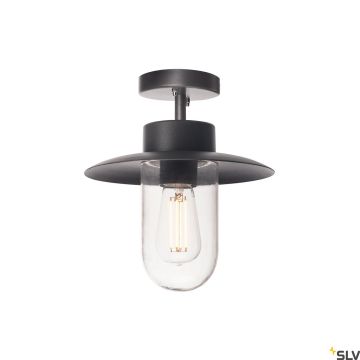 SLV MOLAT 1000823 Plafondlamp 1x60W/E27 IP44