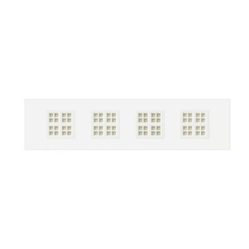 SLV PAVANNO 1010123 LED-paneel 4x17W/LED 3000K/4000K/5000K 2957lm|6882lm