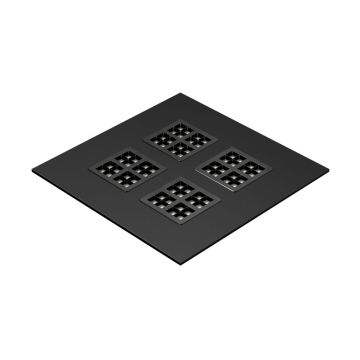 SLV PAVANNO 1010579 LED-paneel 4x22W/LED 3000K/4000K/5000K 3403lm|6238lm