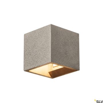 SLV SOLID CUBE 1000911 Wandlamp 1x25W/G9 IP20