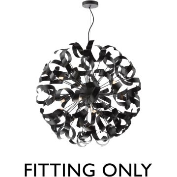 Dar Lighting Swash SWA1222-SP Ophanging 12x25w/g9