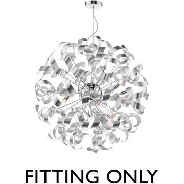 Dar Lighting Swash SWA1250-SP Ophanging 12x25w/g9