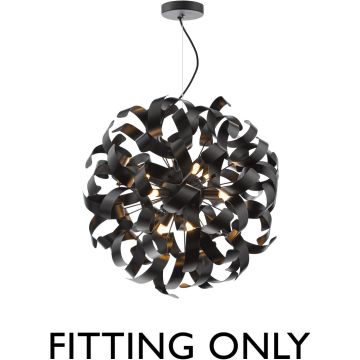Dar Lighting Swash SWA1322-SP Ophanging 9x40w/g9