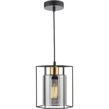 Dar Lighting Tatum TAT0122 Hanglamp 1x60w/e27 ip20