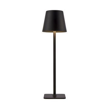 Italux Atlis TB-2821-BK Tafellamp 1x5W/LED 3000K-6500K 300lm IP54