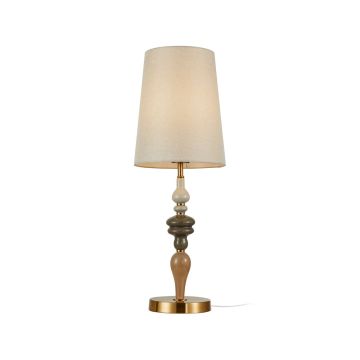 Italux Moren TB-84678A-AB Tafellamp 1x60W/E27 IP20