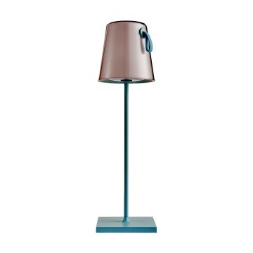 Italux Ostap TB-2749-BL Tafellamp 1x5W/LED 3000K|RGB 300lm IP54